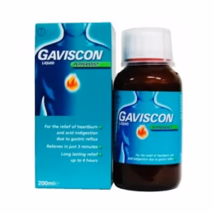GAVISCON SUSP 200ML GAVISCON SUSP 200ML (SODIUM ALGINATE+SODIUM BICARBONATE+CALCIUM CARBONATE) X 2BOTTLE