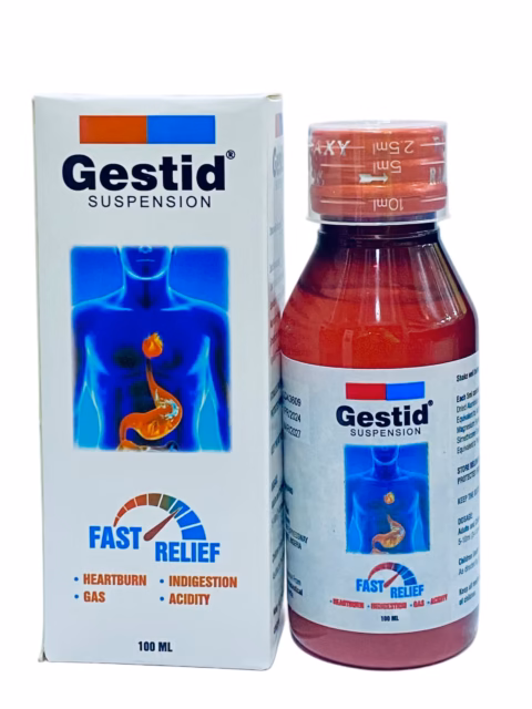 GESTID SUSP 100ML (ANTACID) X 2BOTTLE