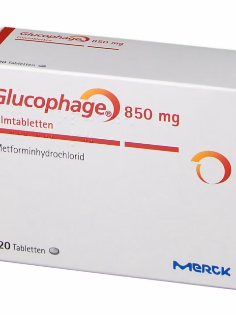 GLUCOPHAGE 850 MG X 30 -2 sachets