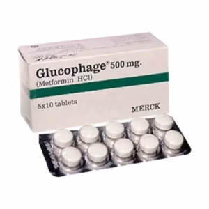 GLUCOPHAGE TAB 500MG GLUCOPHAGE TAB 500MG - 4 sachets
