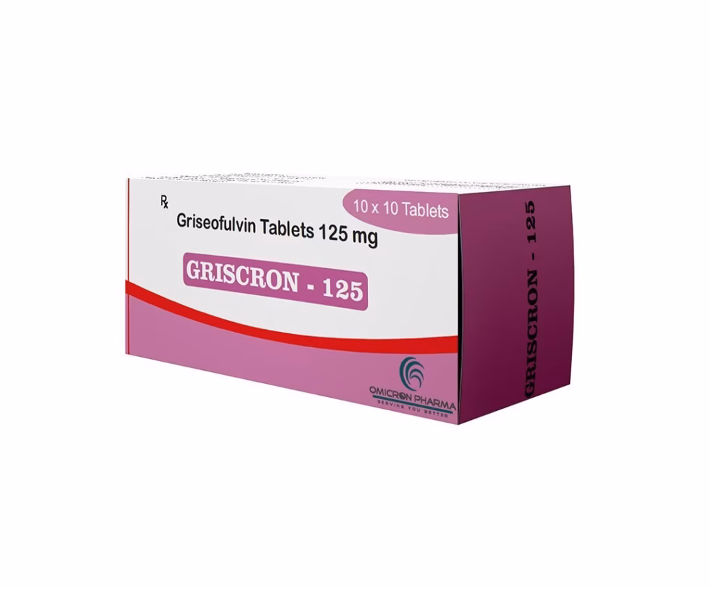GRISEOFULVIN125MG 1 BY 1000