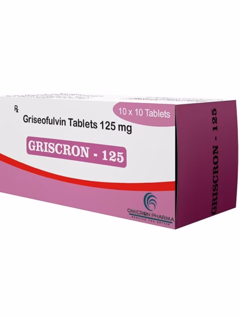 GRISEOFULVIN125MG 1 BY 1000