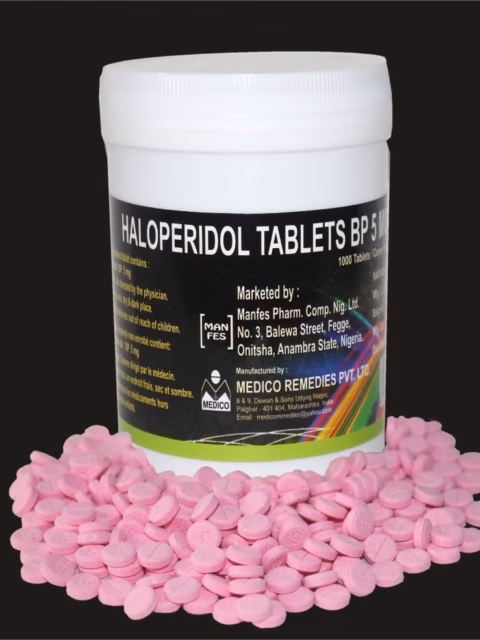 HALOPERIDOL 5MG TABLET X1000
