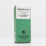 INDOCID 25MG (INDOMETHACIN) 10CAPS X SACHET