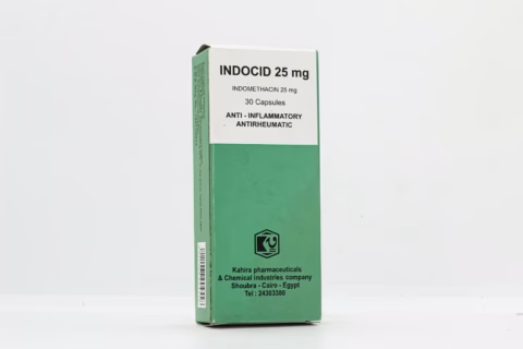 INDOCID 25MG (INDOMETHACIN) 10CAPS X SACHET