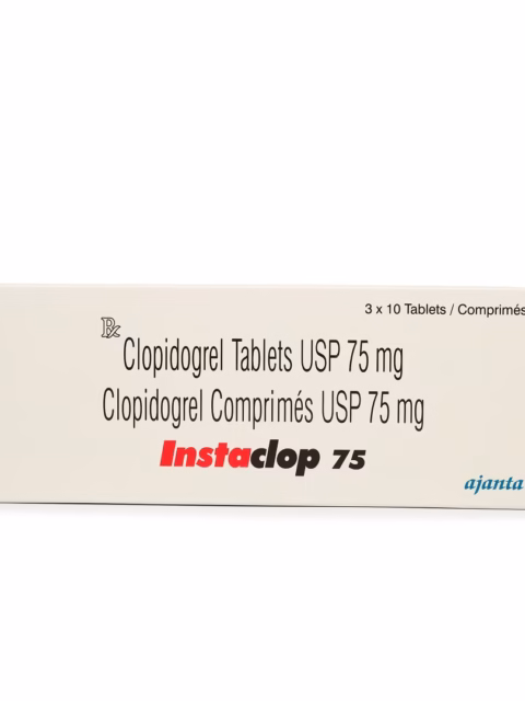 INSTACLOP 75MG (CLOPIDOGEL)X 3 SACHETS