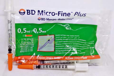Insulin Syringe x10