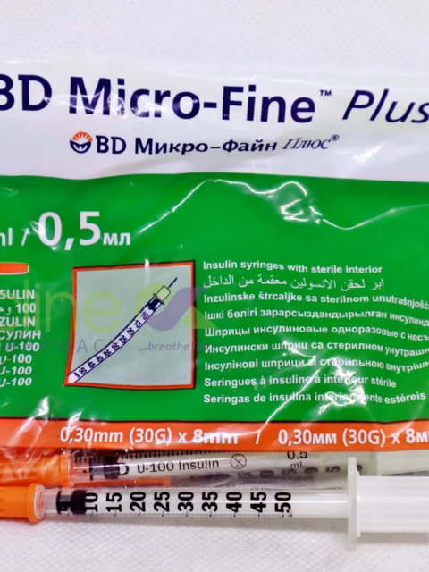 Insulin Syringe x10