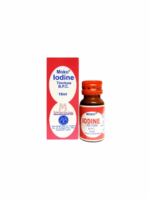 Iodine Tincture BP 15ml x2