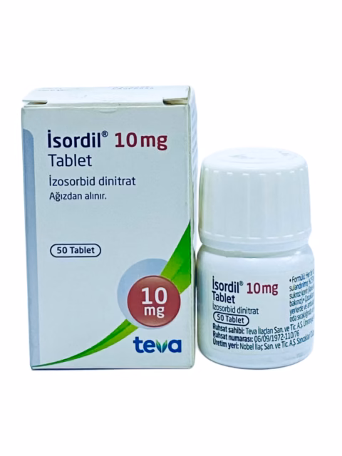 Isordil 10mg bottle x50