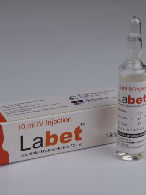 LABET INJ 50MG x1 ampoule