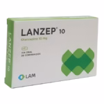 LANZEP 10MG (OLANZAPINE) 10TABS 3SATCHETS