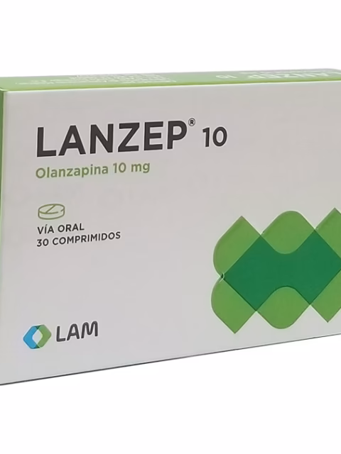 LANZEP 10MG (OLANZAPINE) 10TABS 3SATCHETS