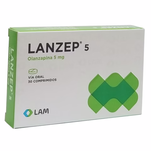 LANZEP 5MG (OLANZAPINE) 10TABS 3X SACHETS