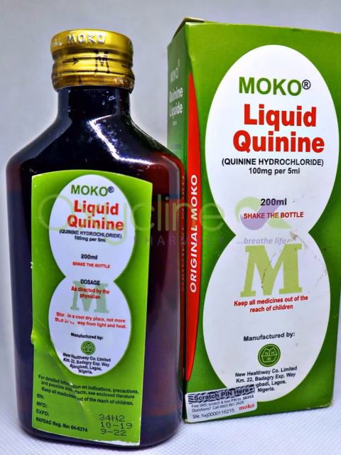 LIQUID QUININE 200ML X BOTTLE 2 BOTTLES