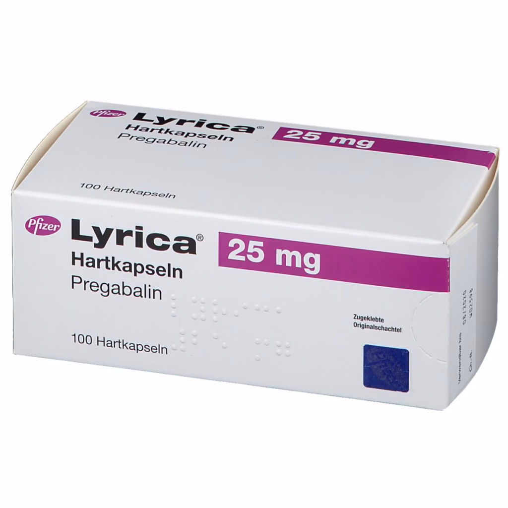 LYRICA 25 (PREGABALIN 25MG) LYRICA CAP 25MG X 28 -2 sachets
