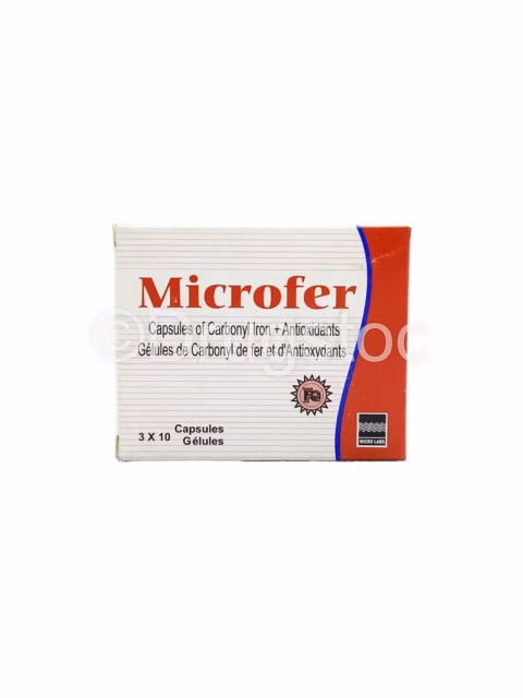 MICROFER CAPS x1 pack