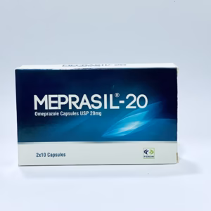 Meprasil Tab 20mg Meprasil Tab 20mg 2 sachets