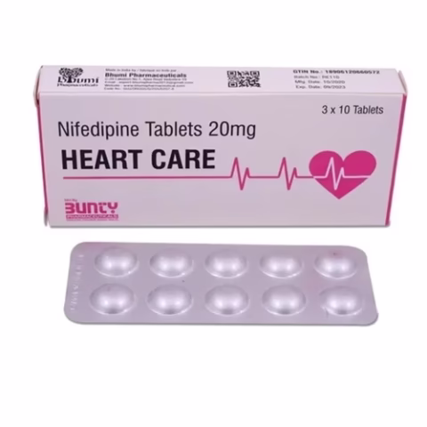 Milton Nifedipine 20mg x3 Sachets