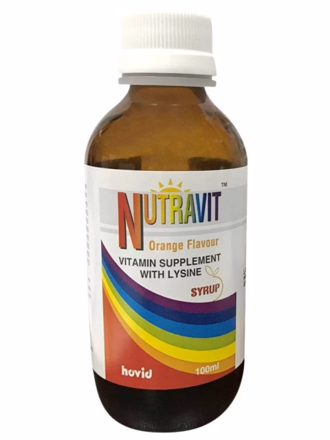 NUTRAVIT M/V SYR.100ML x 1 bottle
