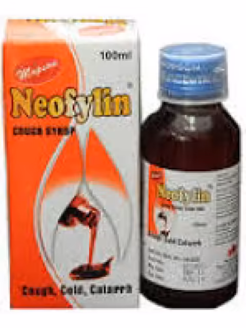 Neofylin Cough Syrup x12 Bottles