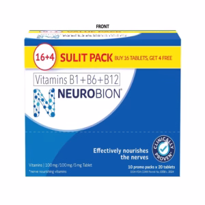 Neurobion Tab x20 -2 Satchets CLOTRIDERM CREAM 20G (CLOTRIMAZOLE) X TUBE TWO TUBES