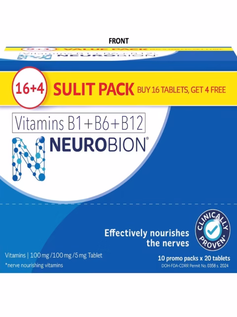 Neurobion Tab x20 -2 Satchets