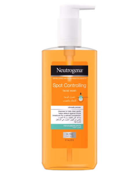 Neutrogena face wash