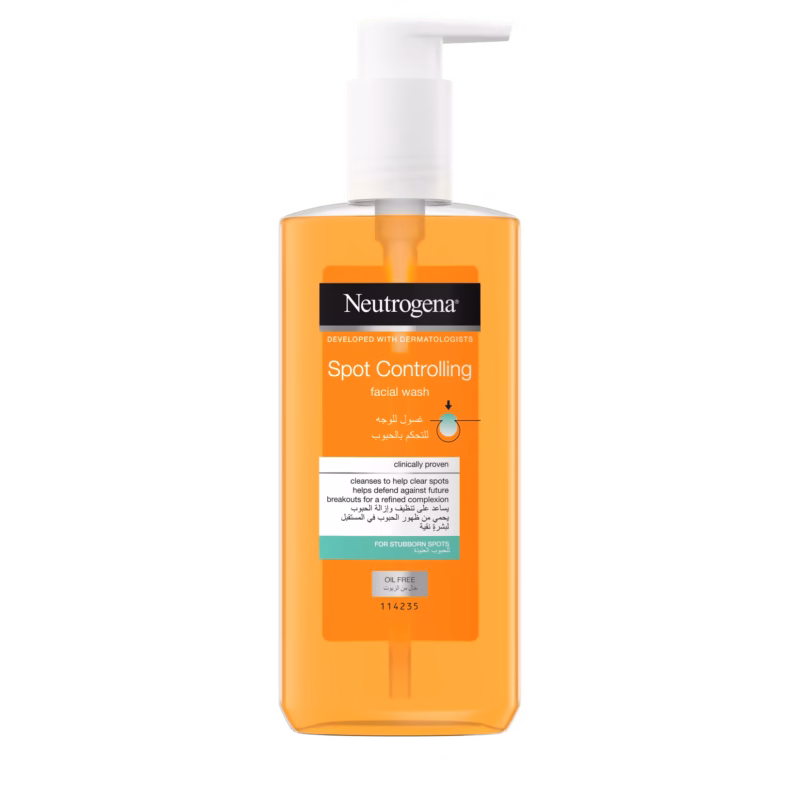 Neutrogena face wash