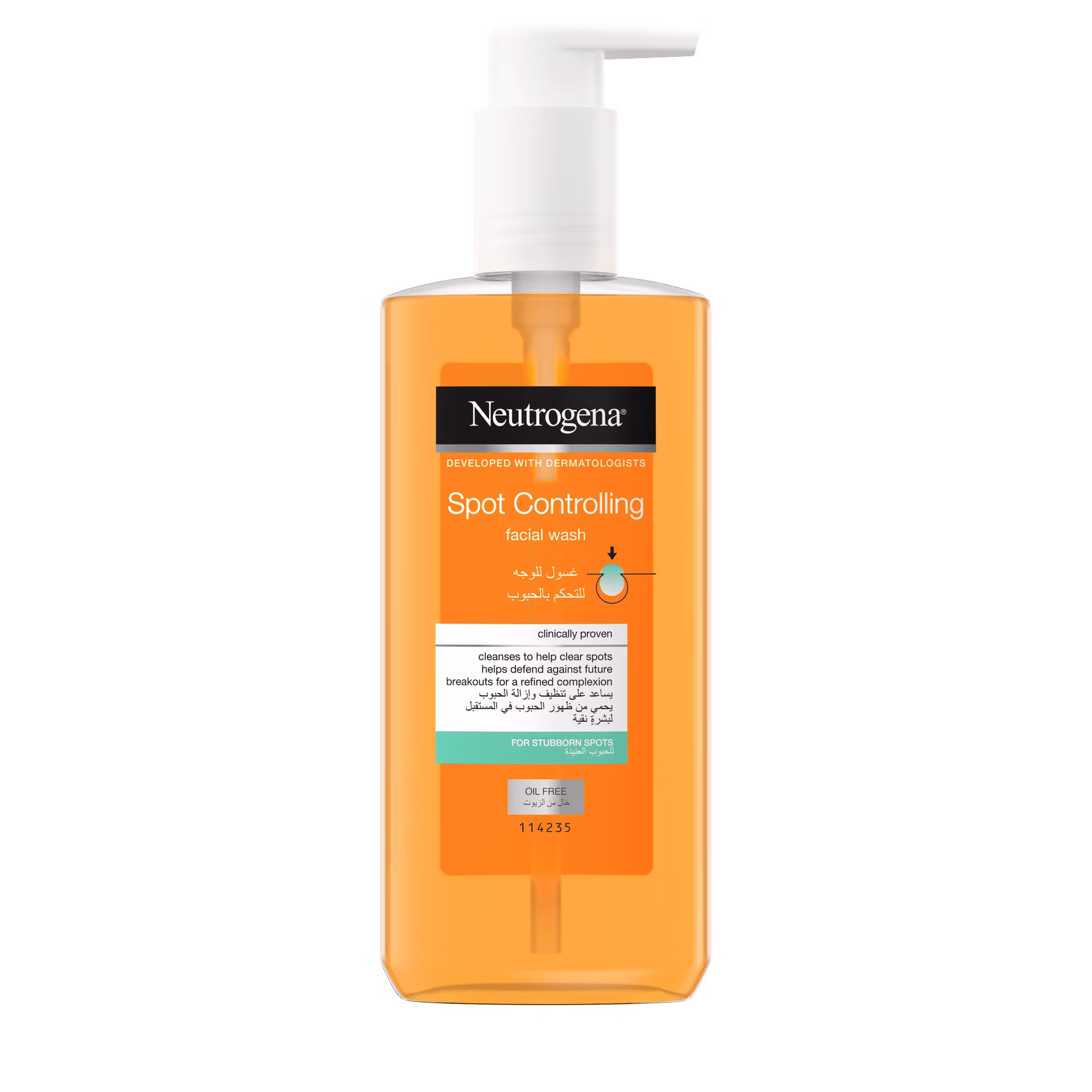 Neutrogena face wash