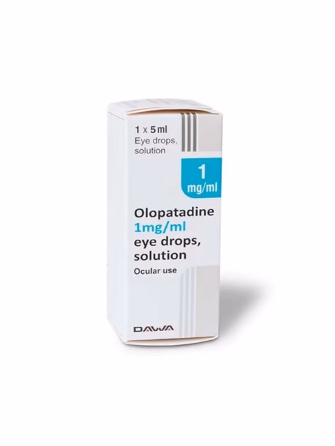 OLOPATADINE (HESS) EYE DROP BOTTLE 1 BOTTLE