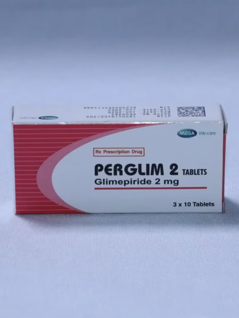 PERGLIM -2 TABS x3 sachets