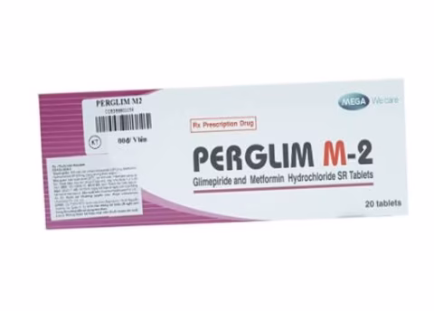 PERGLIM M 2 TABS x2 sachets