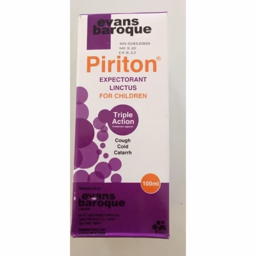 PIRITON EXPECTORANT LINCTUS 100ML (CHILDREN) X BOTTLE 2