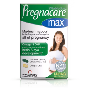 PREGNACARE MAX (VITAMINS/MINERALS/CAL/D3/OMEGA 3) X PKT 1 PK