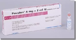 Pavulon inj 4mg