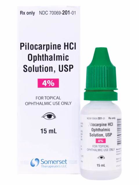 Pilocarpine 4% Eye Drop