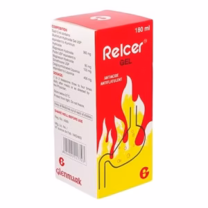 RELCER 180ML (AL,MG,SIMETHICONE) X 2 BOTTLES