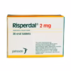 RISPERDAL 2MG (RISPERIDONE) 10TABS 2X SACHET