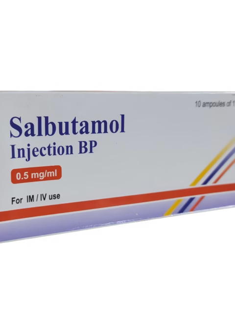 SALBUTAMOL INJECTION ampoule