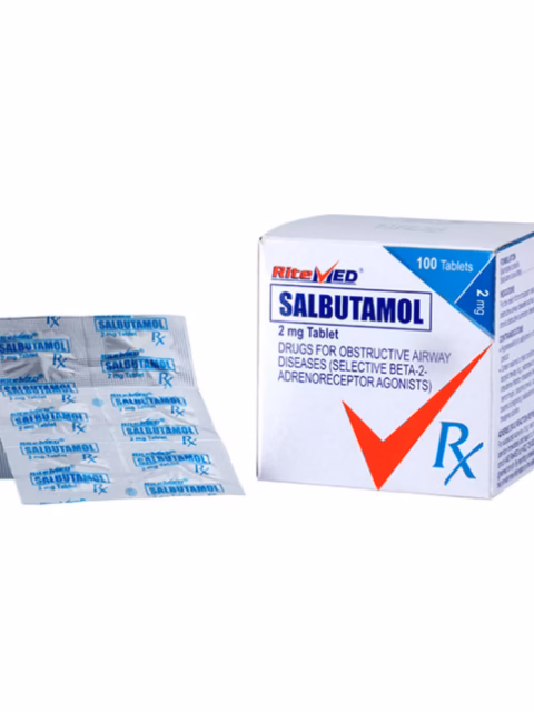 SALBUTAMOL tab x500