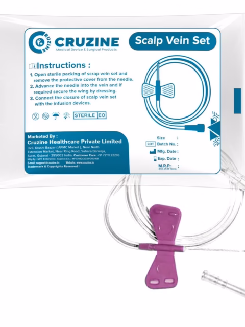 SCALP VEIN NEEDLE 21G x1 Box