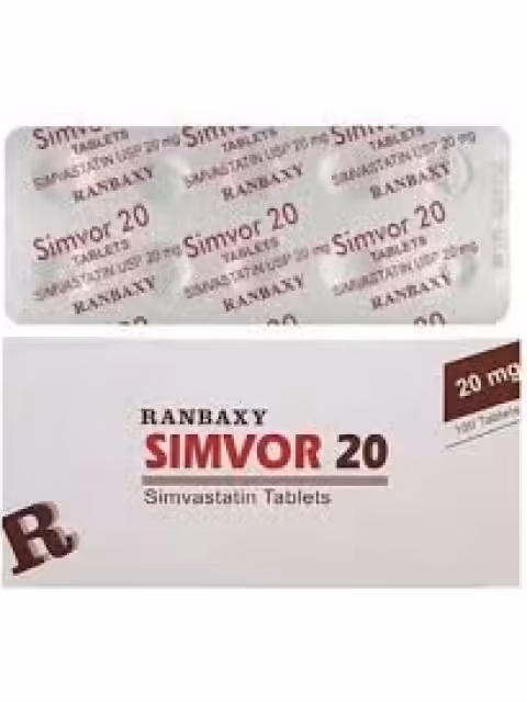 SIMVOR 20MG SWIDAR (SULFADOXINE /PYRIMETHAMINE) 3TABS