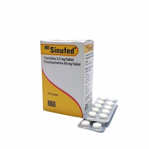 SINUFED TABLET x100 10 Sachets
