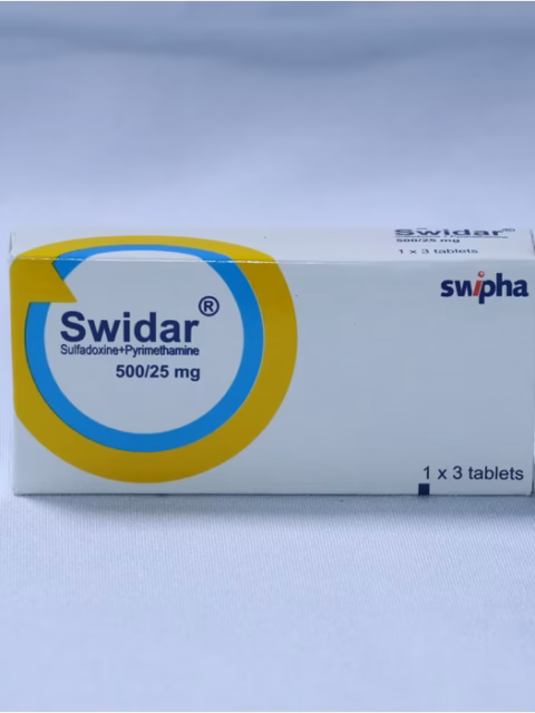SWIDAR (SULFADOXINE /PYRIMETHAMINE) 3TABS