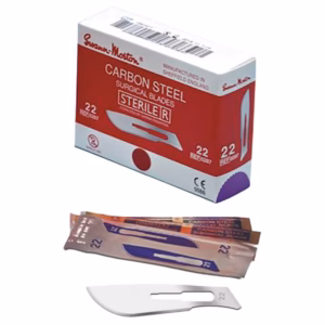 Surgical Blade 22 x100 Supramult plus x1 pack