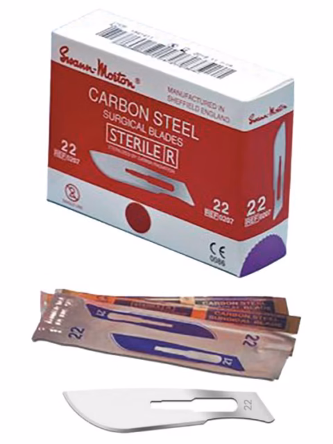 Surgical Blade 22 x100