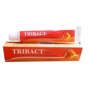 TRIBACT CREAM 30G (CLOTRIMAZOLE/BETAMETHASONE/NEOMYCIN) X 2 TUBES