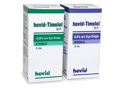 TIMOLOL HOVID EYE DROP 2 BOTTLES
