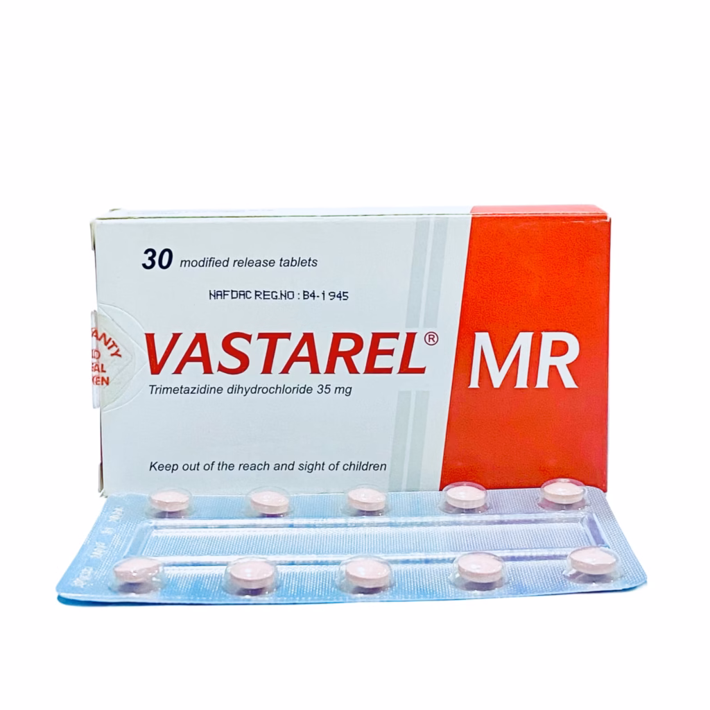 VASTAREL MR 35MG (TRIMETAZIDINE DIHYDROCHLORIDE) 10TABS VASTAREL MR 35MG (TRIMETAZIDINE DIHYDROCHLORIDE) 10TABS X 1 PACK10TABS X 1 PACK